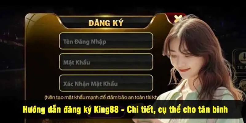Các thông tin cần thiết để đăng ký King88